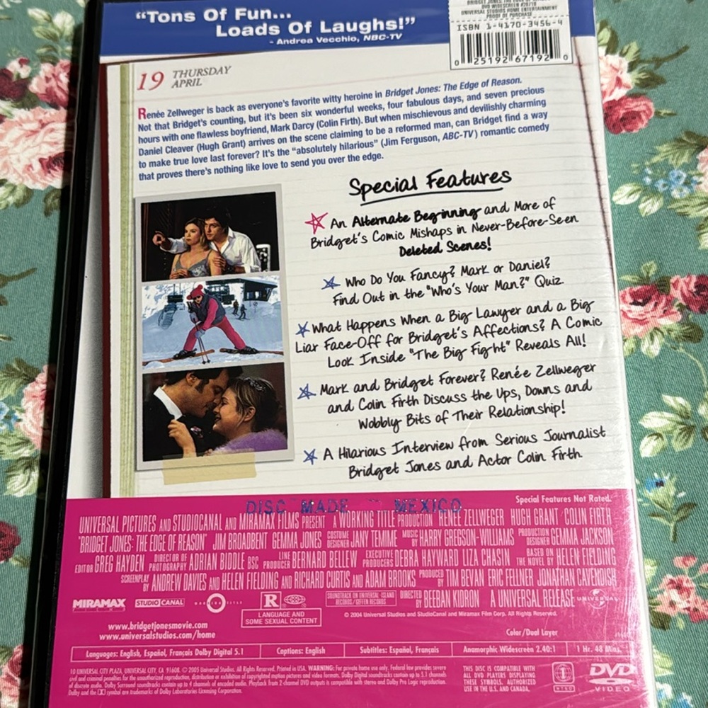 Marie Antoinette & Bridget Jones The Edge of Reason 📀 DVD’s unopened two movies - Picture 4 of 8
